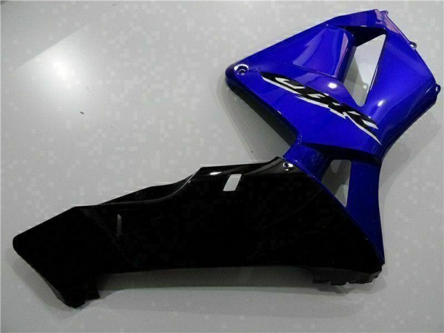 Honda CBR600RR Motorrad Verkleidung Kit 2003-2004 - Blau Glanzendes Schwarz
