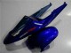 Honda CBR600RR Motorrad Verkleidung Kit 2003-2004 - Blau Glanzendes Schwarz