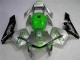 Honda CBR600RR Motorrad Verkleidung 2003-2004 - Silber Grun Glanzendes Schwarz