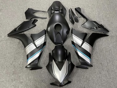 Honda CBR1000RR Motorrad Verkleidung 2012-2016 - Silber Hellblau Matt Schwarz