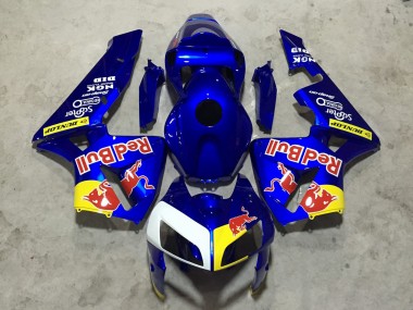 Honda CBR600RR Motorrad Verkleidung 2005-2006 - Blau Red Bull