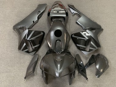 Honda CBR600RR Motorrad Verkleidung 2005-2006 - Dunkel Silber und Schwarz