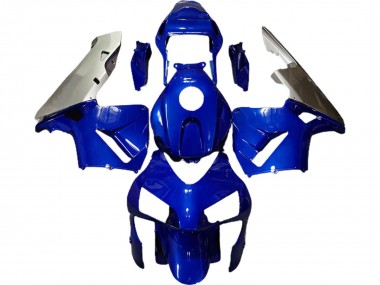 Honda CBR600RR Motorrad Verkleidung 2003-2004 - Silber Blau