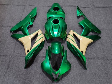 Honda CBR600RR Motorrad Verkleidung 2007-2008 - Emerald Grun Tan