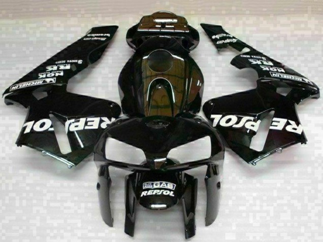 Honda CBR600RR Motorrad Verkleidung 2005-2006 - Schwarz Repsol