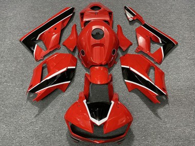 Honda CBR600RR Motorrad Verkleidung 2013-2023 - Rot Schwarz Weiss Gelb