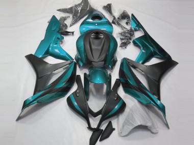 Honda CBR600RR Motorrad Verkleidung 2007-2008 - Hellblau Matt Schwarz