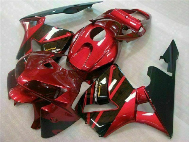 Honda CBR600RR Motorrad Verkleidung 2005-2006 - Rot Schwarz