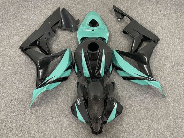 Honda CBR600RR Motorrad Verkleidung 2007-2008 - Mint Grun Glanzendes Schwarz