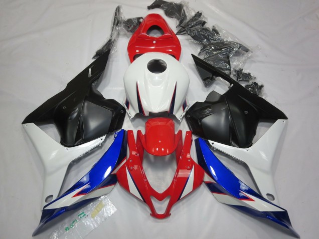Honda CBR600RR Motorrad Verkleidung 2009-2012 - Weiss Rot Blau Schwarz OEM Stil