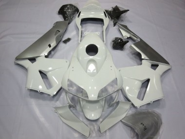 Honda CBR600RR Motorrad Verkleidung 2003-2004 - Silber Weiss