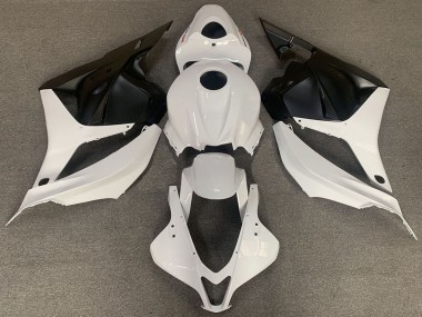 Honda CBR600RR Motorrad Verkleidung 2009-2012 - Weiss Matt Schwarz