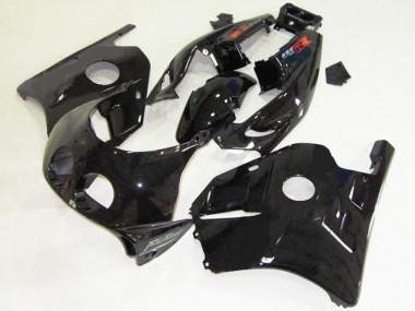 Honda CBR250RR Motorrad Verkleidung 1990-1998 - Glanzendes Schwarz