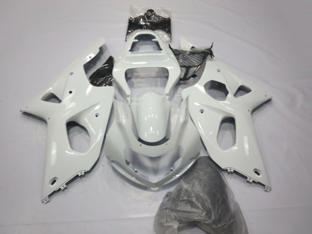 Suzuki GSXR 1000 Motorrad Verkleidung 2000-2002 - Glanzendes Weiss