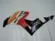 Honda CBR600RR Motorrad Verkleidung 2007-2008 - Orange Weiss Rot Glanzendes Schwarz Repsol