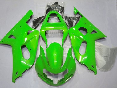 Suzuki GSXR 600 / GSXR 750 Motorrad Verkleidung 2001-2003 - Grun