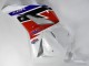 Honda CBR600RR Motorrad Verkleidung Kit 2009-2012 - Weiss Rot Blau
