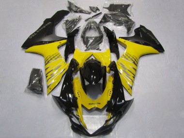 Suzuki GSXR 600 / GSXR 750 Motorrad Verkleidung 2011-2024 - Gelb Grau Schwarz
