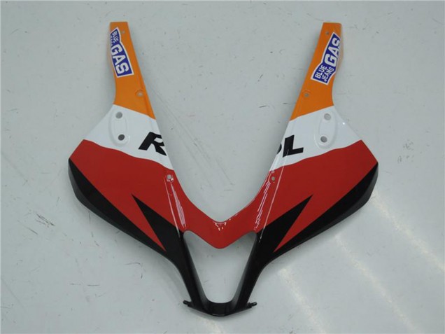 Honda CBR600RR Komplette Abs Verkleidung Kit 2009-2012 - Orange Weiss Rot Glanzendes Schwarz Repsol