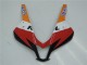 Honda CBR600RR Komplette Abs Verkleidung Kit 2009-2012 - Orange Weiss Rot Glanzendes Schwarz Repsol