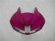 Honda CBR600RR Motorrad Verkleidung 2013-2023 - Lila Glanzendes Schwarz