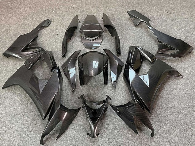 Kawasaki ZX10R Motorrad Verkleidung 2008-2010 - Carbonfaser Stil