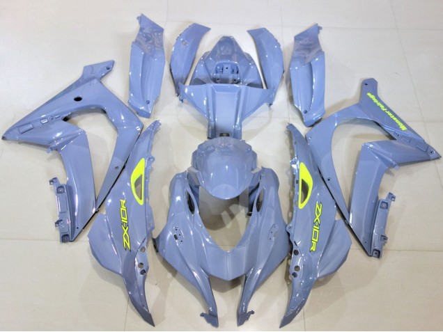 Kawasaki ZX10R Motorrad Verkleidung 2016-2020 - Hellblau Gelb