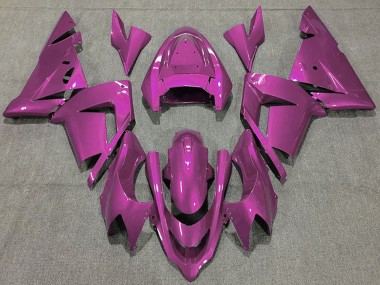Kawasaki ZX10R Motorrad Verkleidung 2004-2005 - Glanzendes Lila
