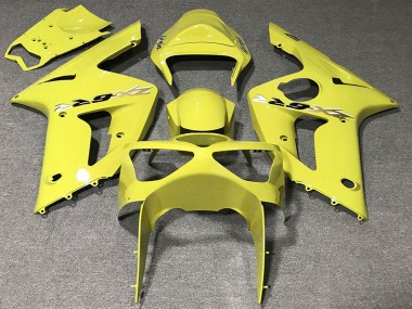 Kawasaki ZX6R Motorrad Verkleidung 2003-2004 - Gelb
