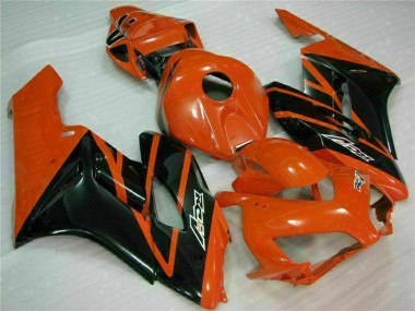 Honda CBR1000RR Motorrad Verkleidung 2004-2005 - Orange Glanzendes Schwarz