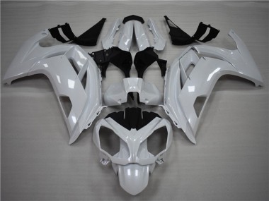 Kawasaki Ninja 650R Motorrad Verkleidung 2009-2011 - Perl Weiss