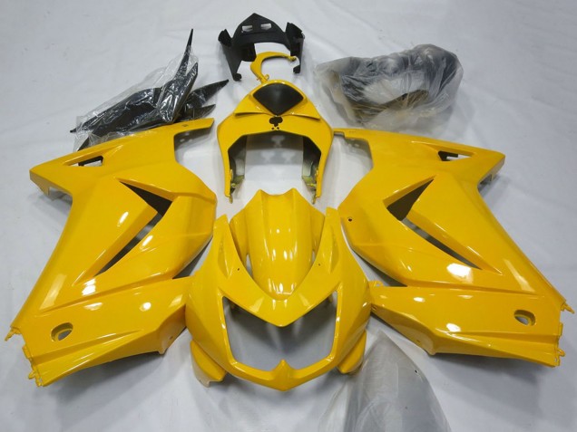 Kawasaki Ninja 250 Motorrad Verkleidung 2008-2012 - Gelb