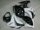 Honda CBR1000RR Motorrad Verkleidungen Kit 2008-2011 - Weiss Glanzendes Schwarz