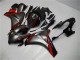 Honda CBR1000RR Motorrad Verkleidung 2008-2011 - Grau Rot Glanzendes Schwarz
