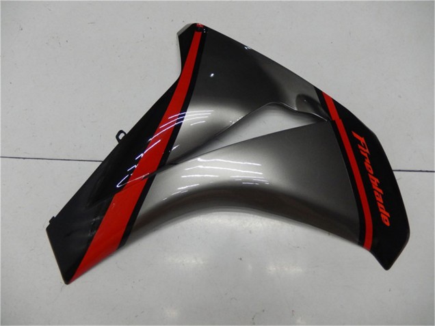 Honda CBR1000RR Motorrad Verkleidung 2008-2011 - Grau Rot Glanzendes Schwarz