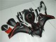 Honda CBR1000RR Motorrad Verkleidung 2008-2011 - Matt Schwarz Rot