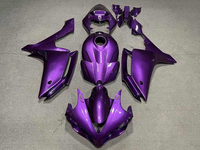 Yamaha R1 Motorrad Verkleidung 2007-2008 - Lila