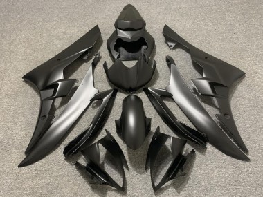 Yamaha R6 Motorrad Verkleidung 2006-2007 - Matt Schwarz