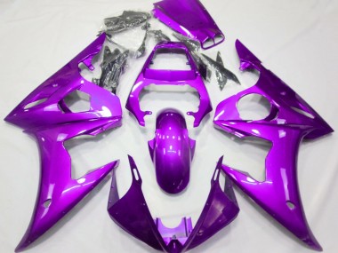 Yamaha R6 Motorrad Verkleidung 2003-2004 - Glanzendes Lila