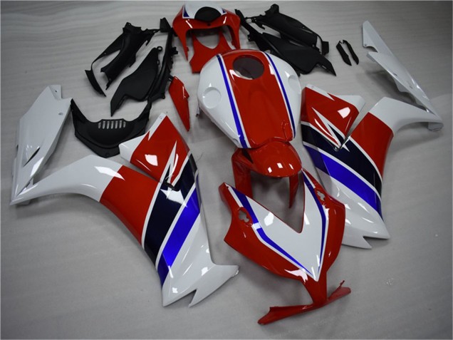 Honda CBR1000RR Motorrad Verkleidung 2012-2016 - Weiss Rot Blau
