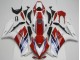 Honda CBR1000RR Motorrad Verkleidung 2012-2016 - Weiss Rot Blau