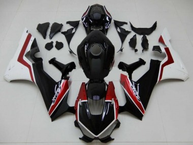 Honda CBR1000RR Motorrad Verkleidung 2017-2023 - Weiss Rot Glanzendes Schwarz