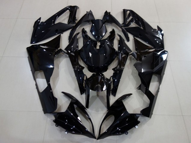 BMW S1000RR Motorrad Verkleidung 2015-2016 - Glanzendes Schwarz