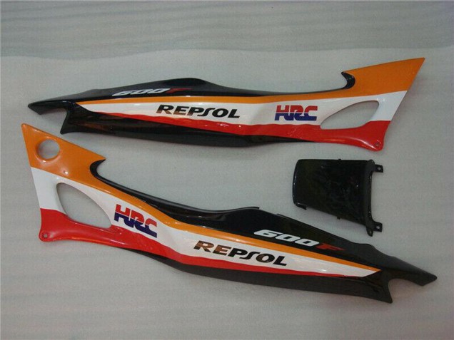 Honda CBR600 F3 Motorrad Verkleidung 1995-1996 - Orange Weiss Rot Glanzendes Schwarz Repsol