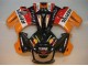 Honda CBR600 F3 Motorrad Verkleidung 1995-1996 - Orange Weiss Rot Glanzendes Schwarz Repsol