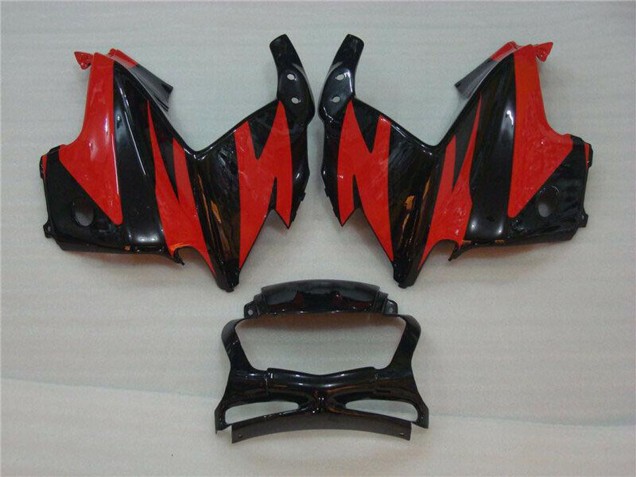 Honda CBR600 F3 Motorrad Verkleidung 1995-1996 - Rot Glanzendes Schwarz
