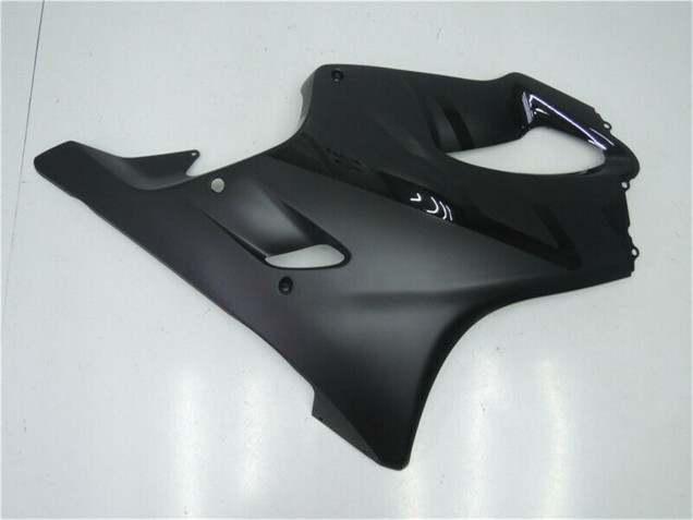Honda CBR600 F4i Motorrad Verkleidung 2001-2003 - Glanzendes Schwarz Matt Schwarz