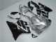 Honda CBR600 F4i Motorrad Verkleidung 2001-2003 - Silber Glanzendes Schwarz