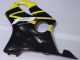 Honda CBR600 F4i Motorrad Verkleidung 2001-2003 - Gelb Glanzendes Schwarz