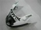 Honda CBR1100XX Blackbird Motorrad Verkleidung 1996-2007 - Weiss Glanzendes Schwarz Repsol